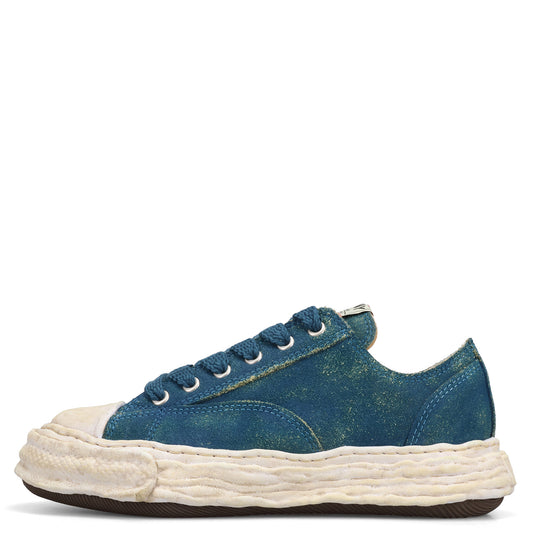 PETERSON 23 VINTAGE SUEDE LOW-TOP SNEAKER / 026:BLUE