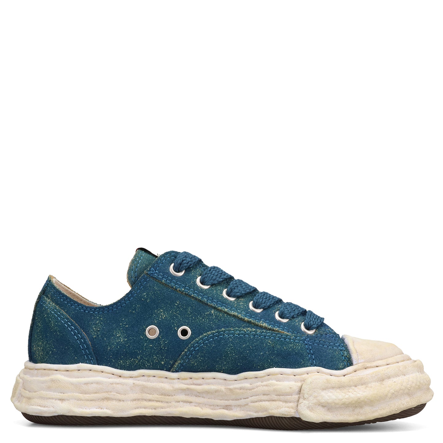 PETERSON 23 VINTAGE SUEDE LOW-TOP SNEAKER / 026:BLUE