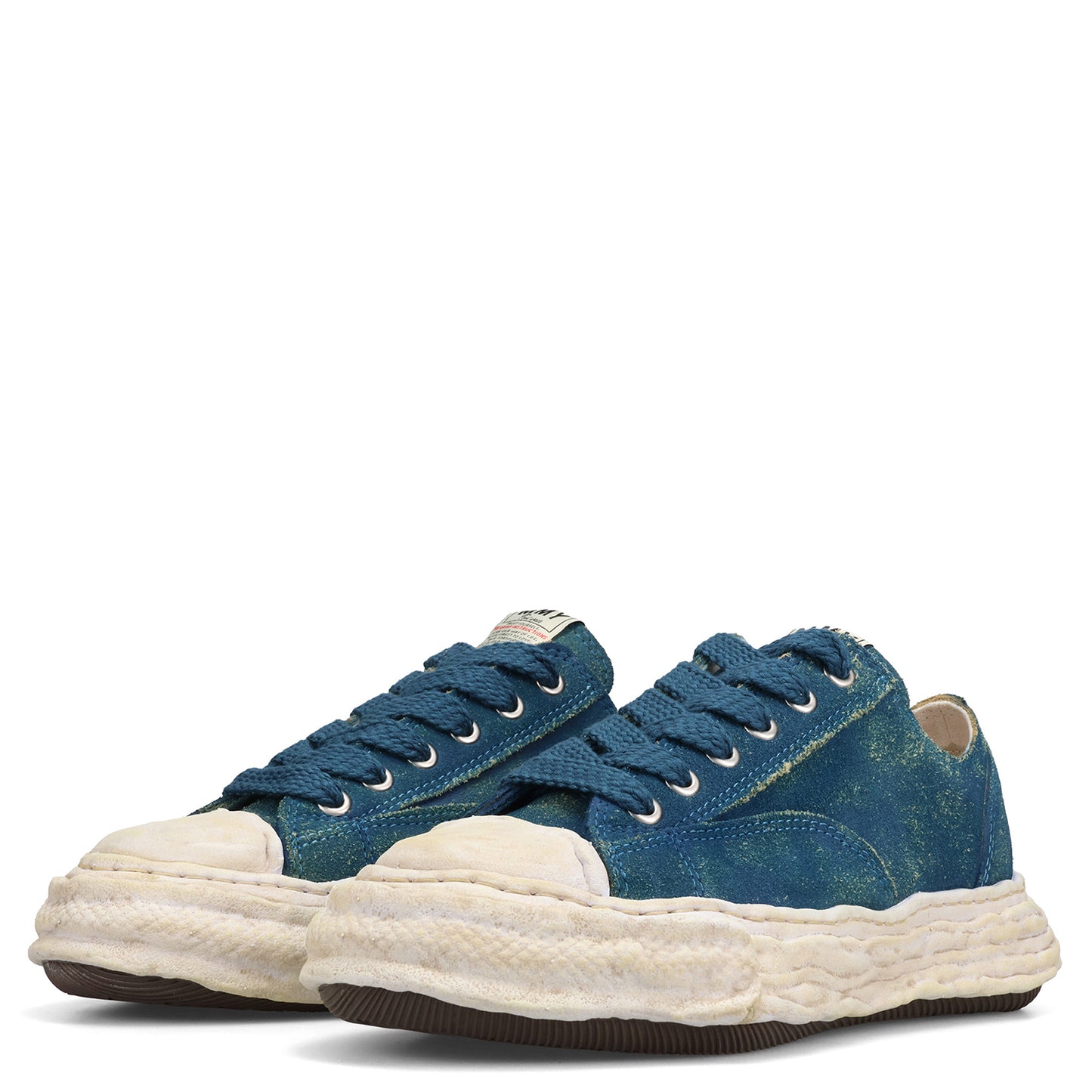 PETERSON 23 VINTAGE SUEDE LOW-TOP SNEAKER / 026:BLUE