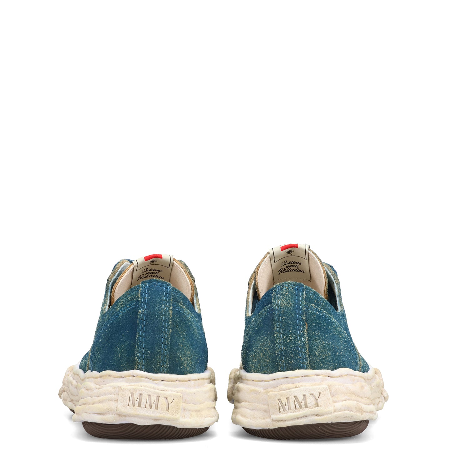 PETERSON 23 VINTAGE SUEDE LOW-TOP SNEAKER / 026:BLUE