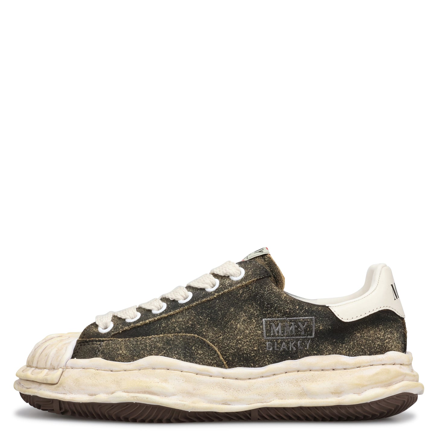 BLAKEY VINTAGE SUEDE LOW-TOP SNEAKER / 018:BLACK