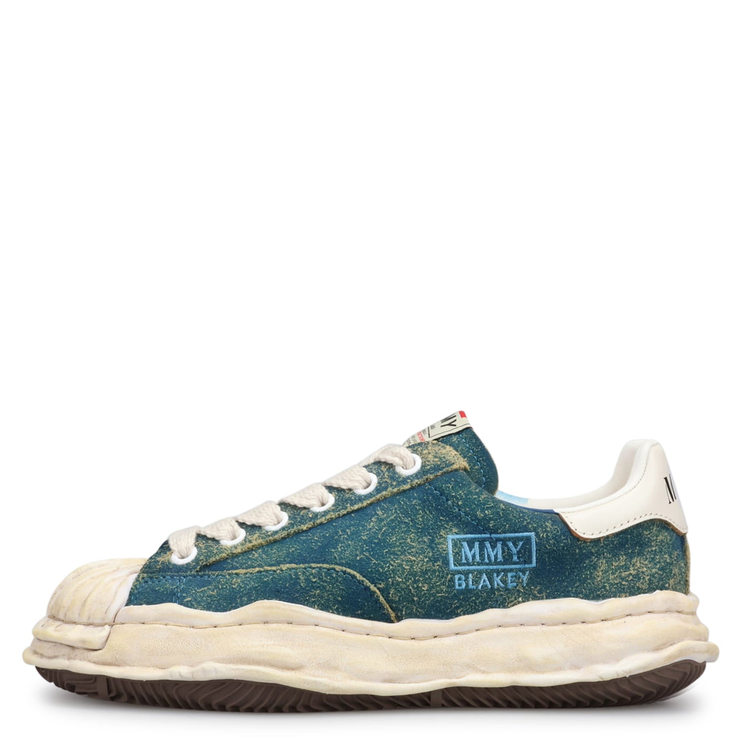 BLAKEY VINTAGE SUEDE LOW-TOP SNEAKER / 026:BLUE