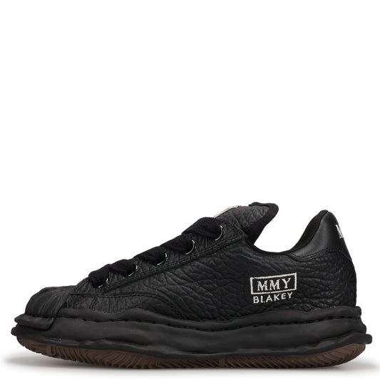 BLAKEY PUFFER MONSTER LEATHER LOW-TOP SNEAKER / 129:BLACK/BLACK