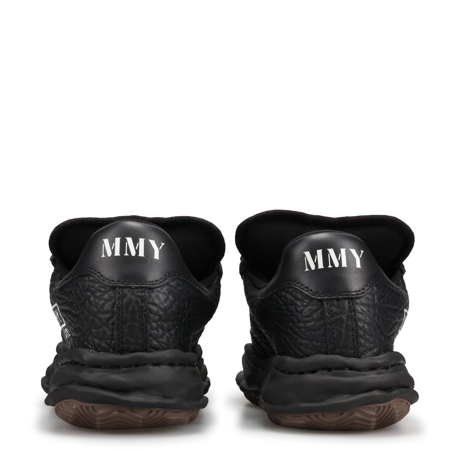 BLAKEY PUFFER MONSTER LEATHER LOW-TOP SNEAKER / 129:BLACK/BLACK