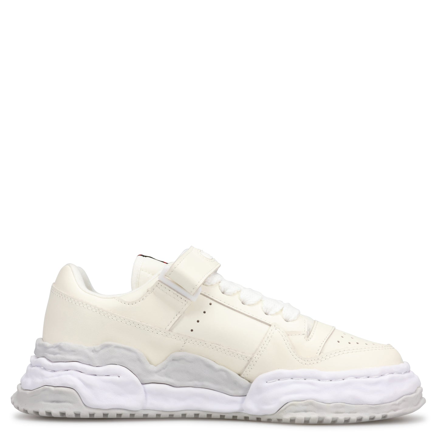KEITH LEATHER LOW-TOP SNEAKER / 011:WHITE