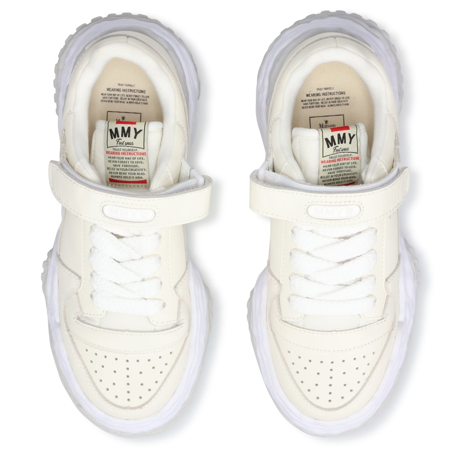 KEITH LEATHER LOW-TOP SNEAKER / 011:WHITE