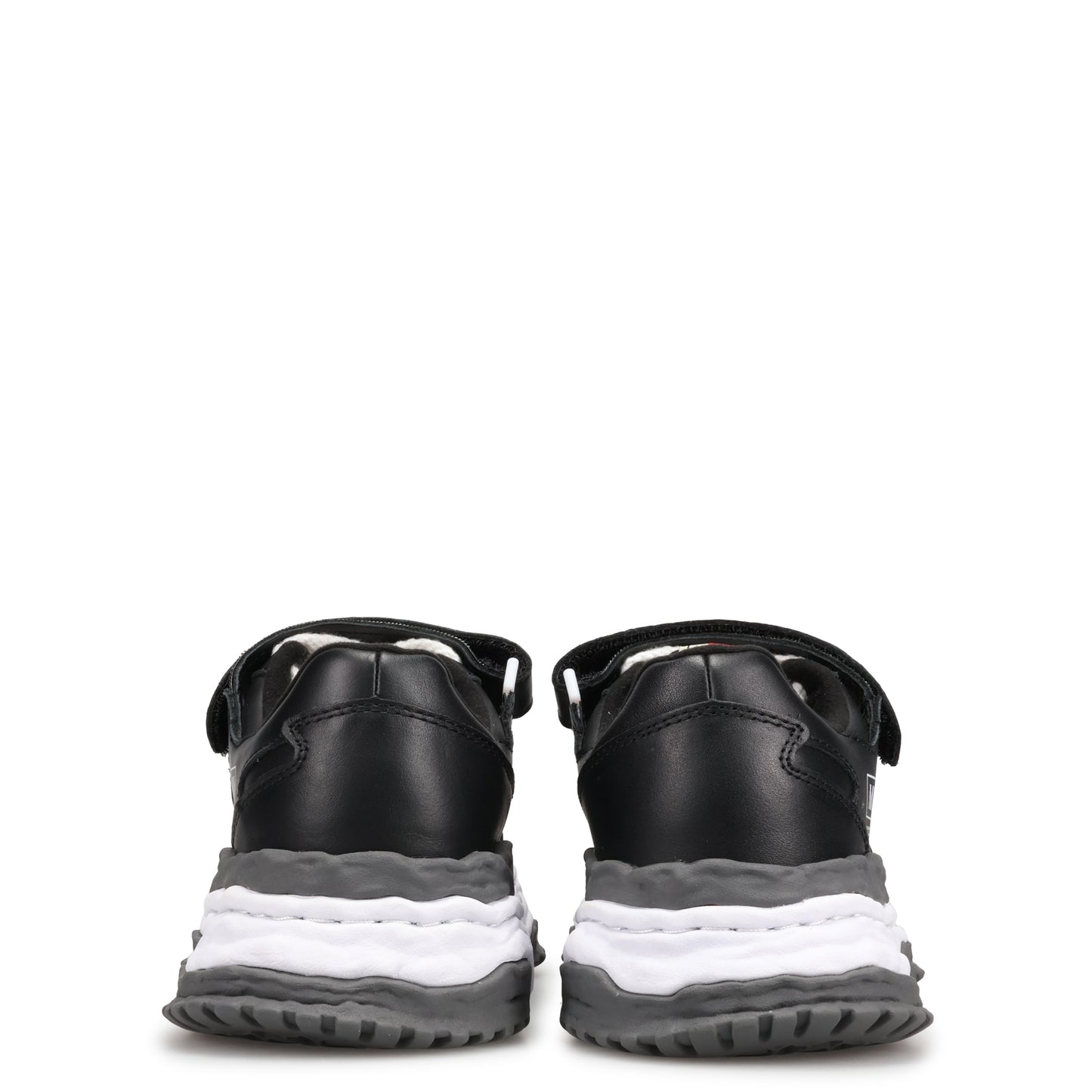 KEITH LEATHER LOW-TOP SNEAKER / 018:BLACK