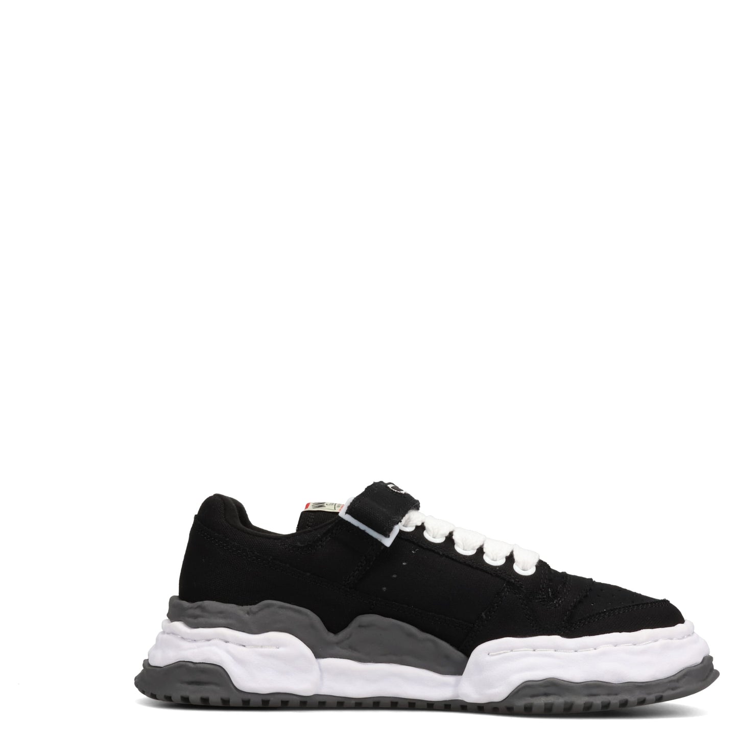 KEITH ORIGINAL SOLE CANVAS LOW-TOP SNEAKER / BLACK