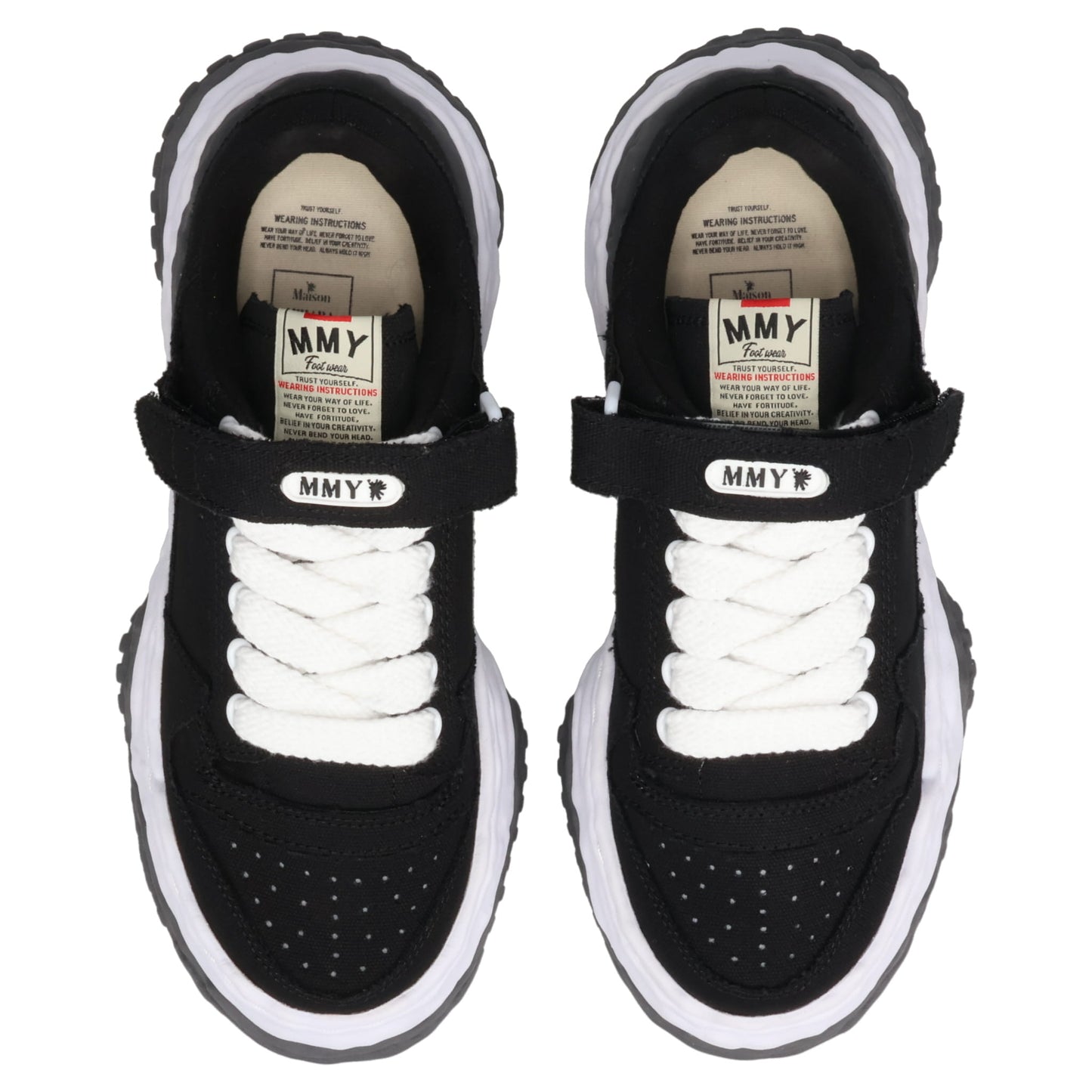 KEITH ORIGINAL SOLE CANVAS LOW-TOP SNEAKER / BLACK