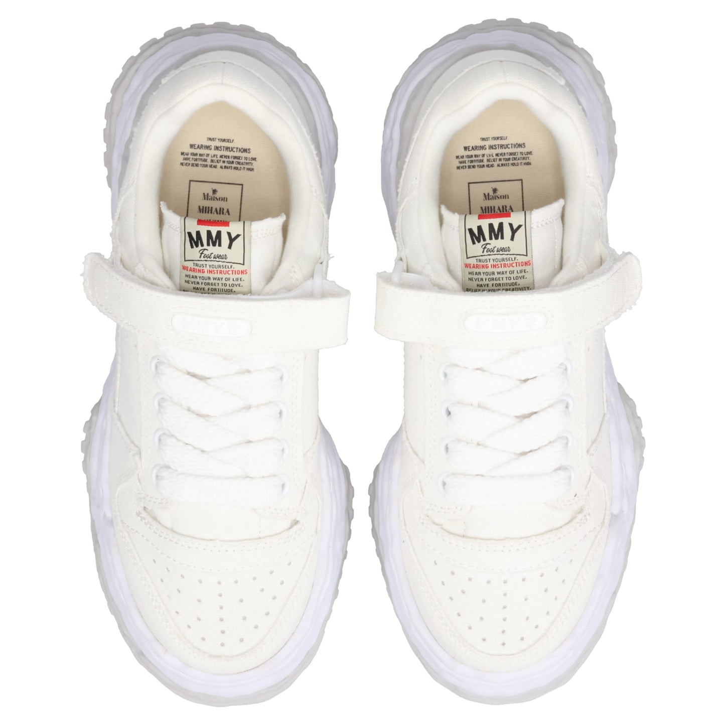 KEITH ORIGINAL SOLE CANVAS LOW-TOP SNEAKER / WHITE