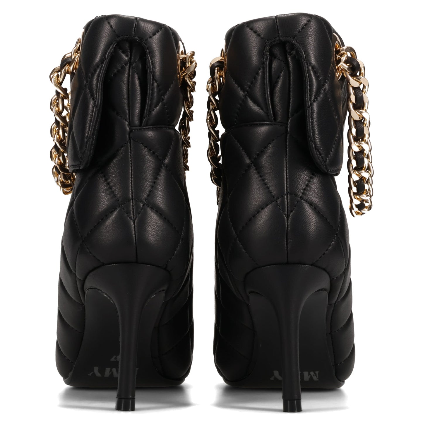 CHAIN BAG BOOTS / 018:BLACK
