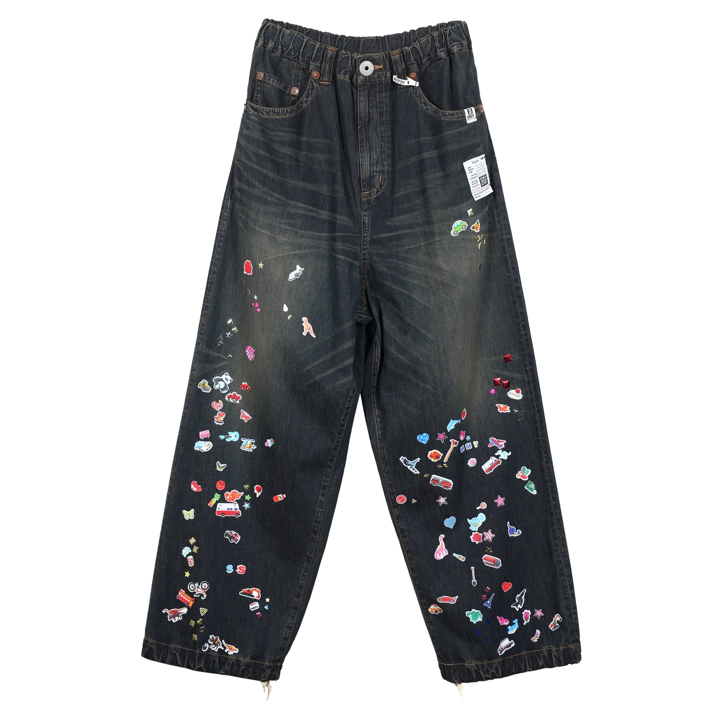 "GR8 EXCLUSIVE" LIGHT WIDE JEANS / INDIGO