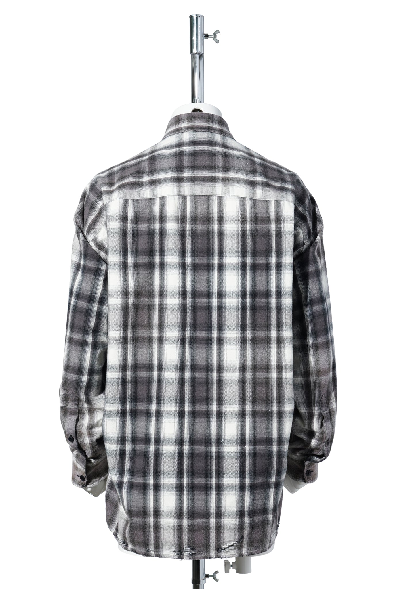 "GR8 EXCLUSIVE" VINTAGE LIKE CHECK L / BLACK