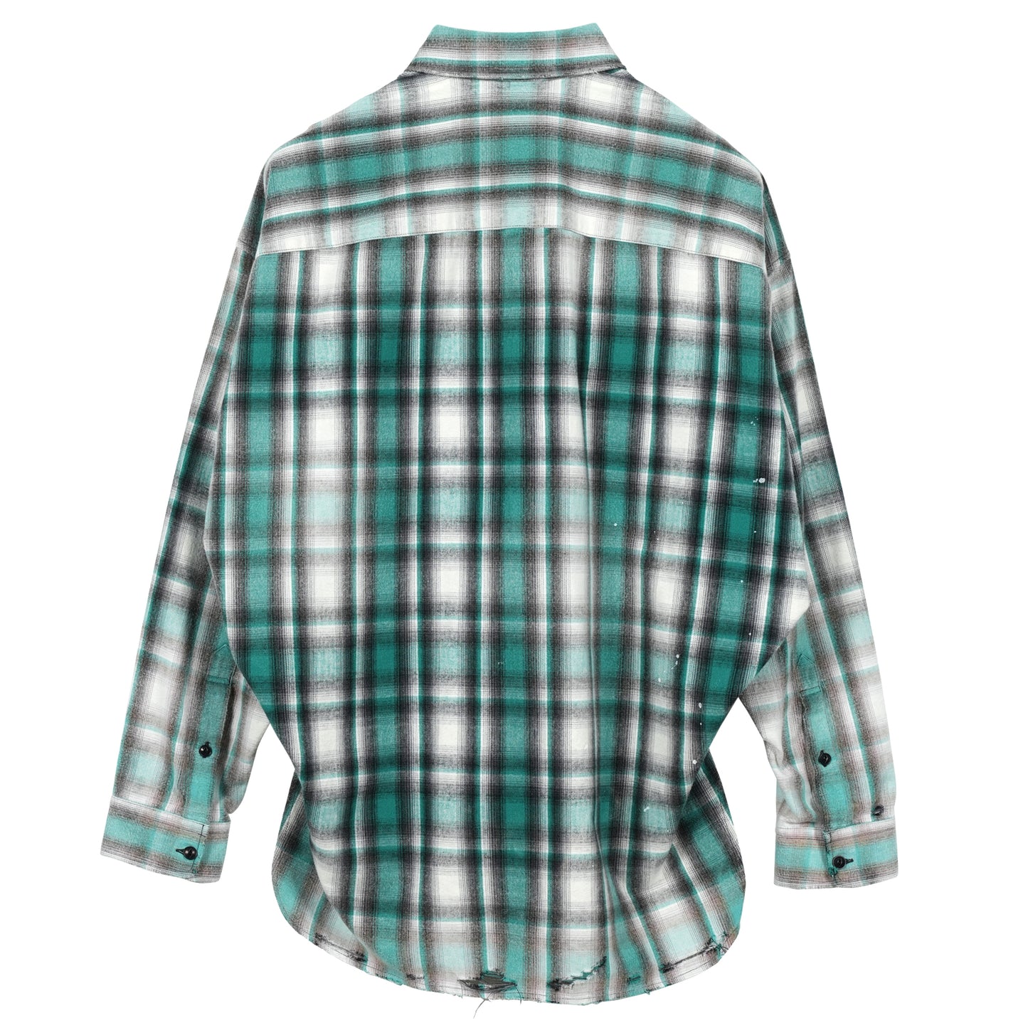 "GR8 EXCLUSIVE" VINTAGE LIKE CHECK L / GREEN