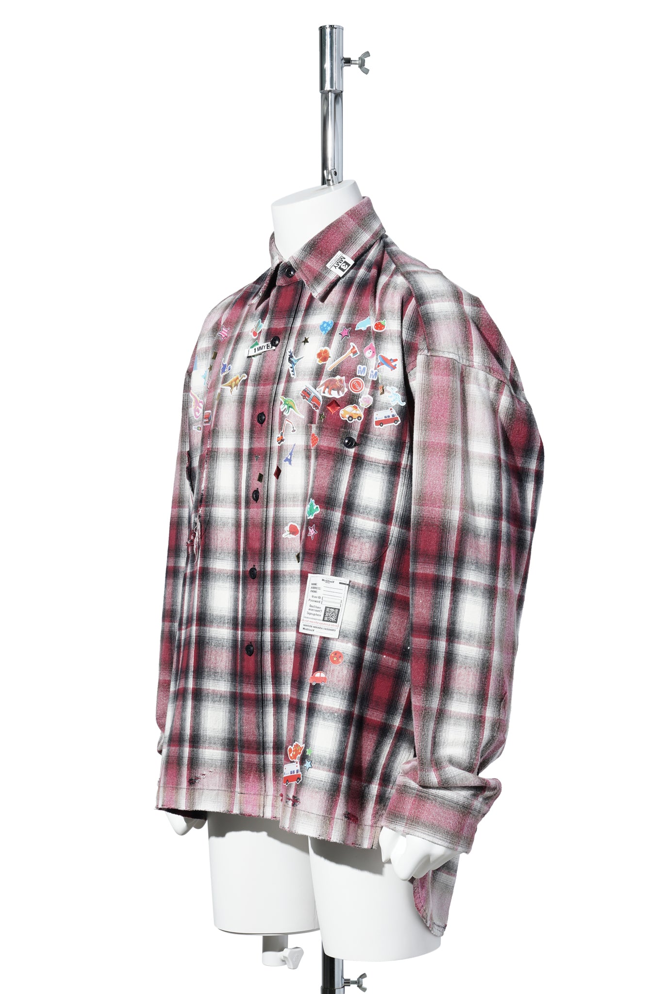 "GR8 EXCLUSIVE" VINTAGE LIKE CHECK L / RED