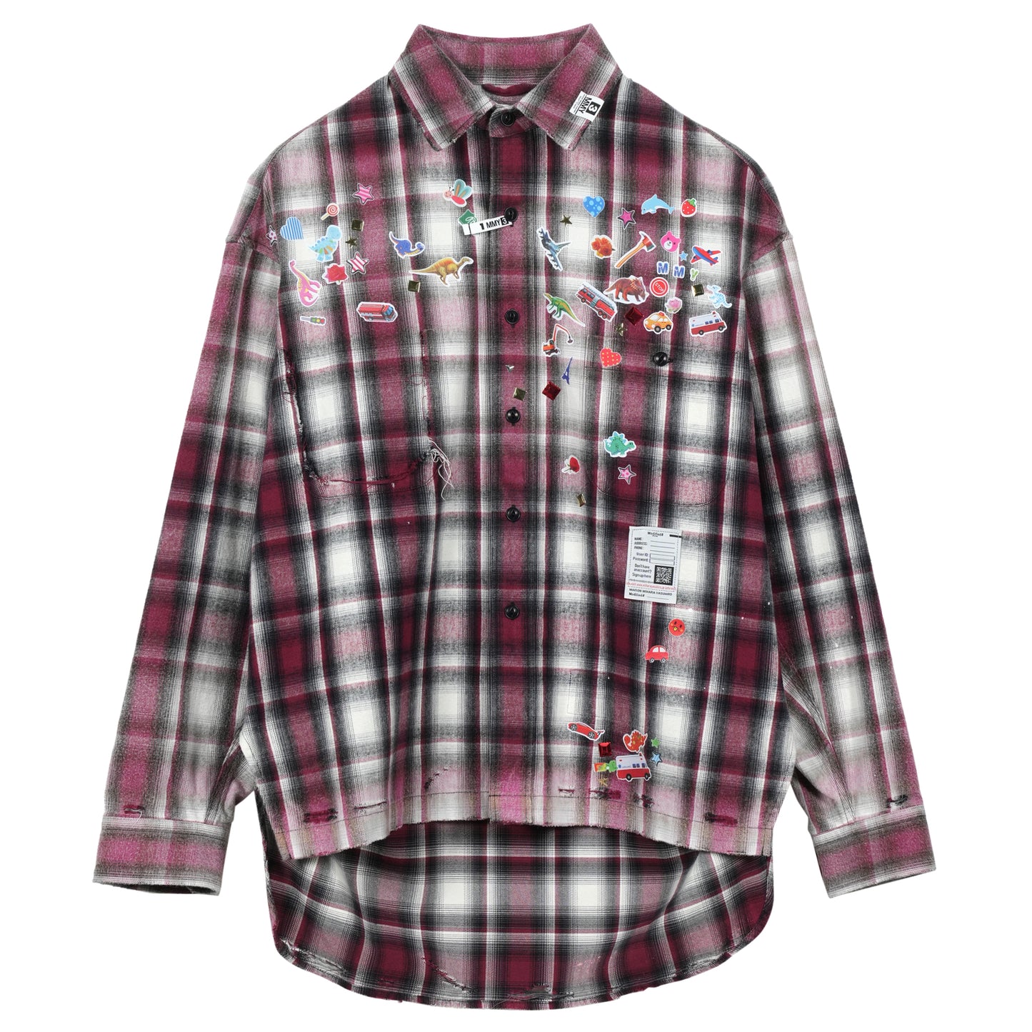 "GR8 EXCLUSIVE" VINTAGE LIKE CHECK L / RED