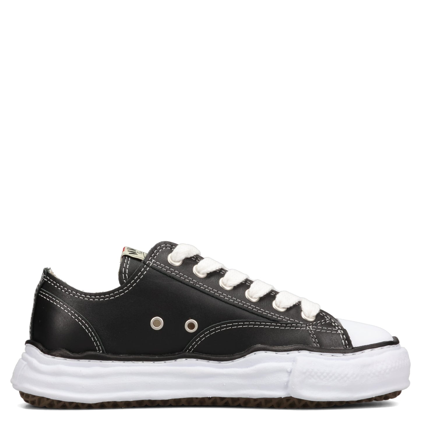 OG LEATHER LOW SNEAKER / 018:BLACK