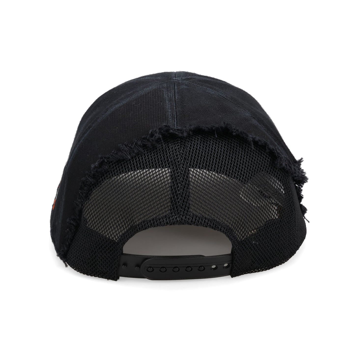 CRUSHED DETAIL CAP / BLACK