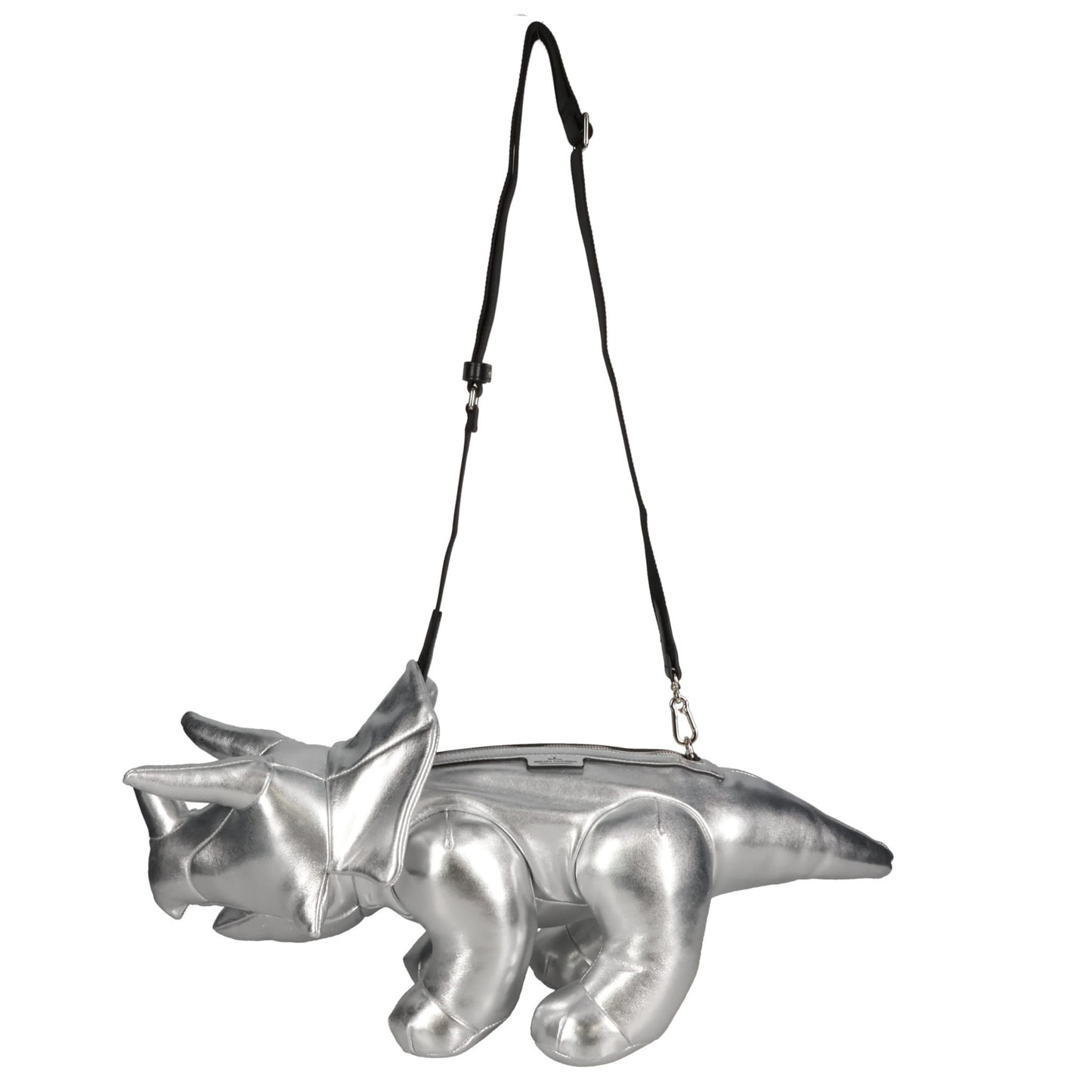 TRICERATOPS SHOULDER BAG / SILVER