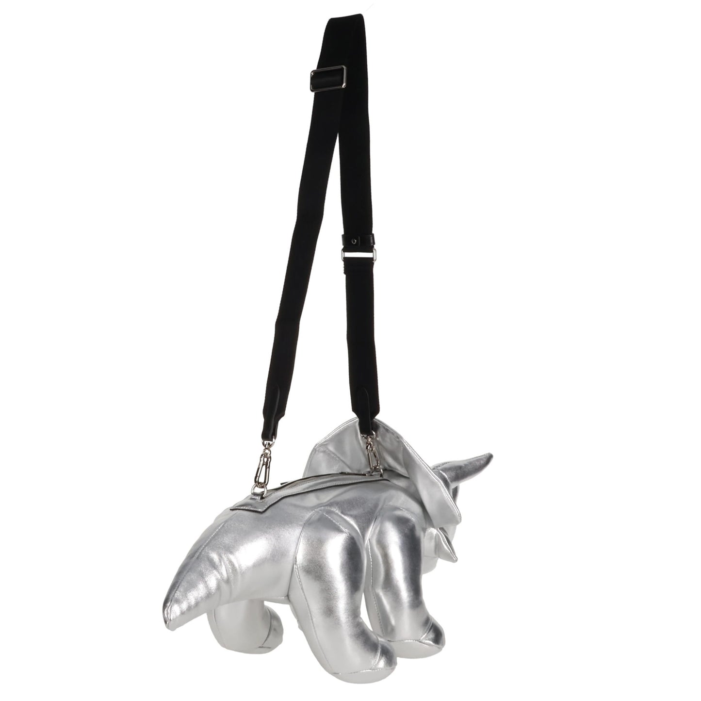 TRICERATOPS SHOULDER BAG / SILVER