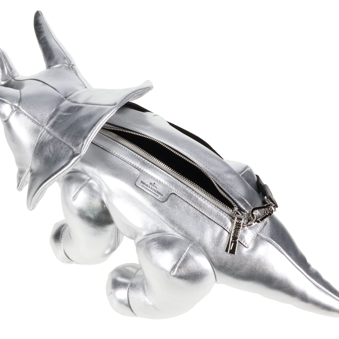 TRICERATOPS SHOULDER BAG / SILVER