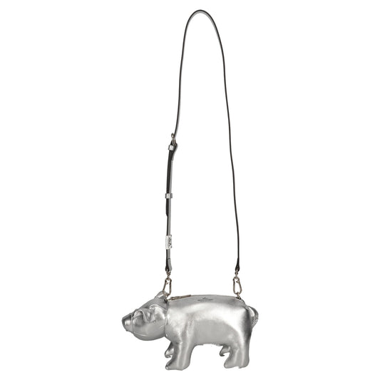 DOLLS / PIG MINI BAG / SILVER