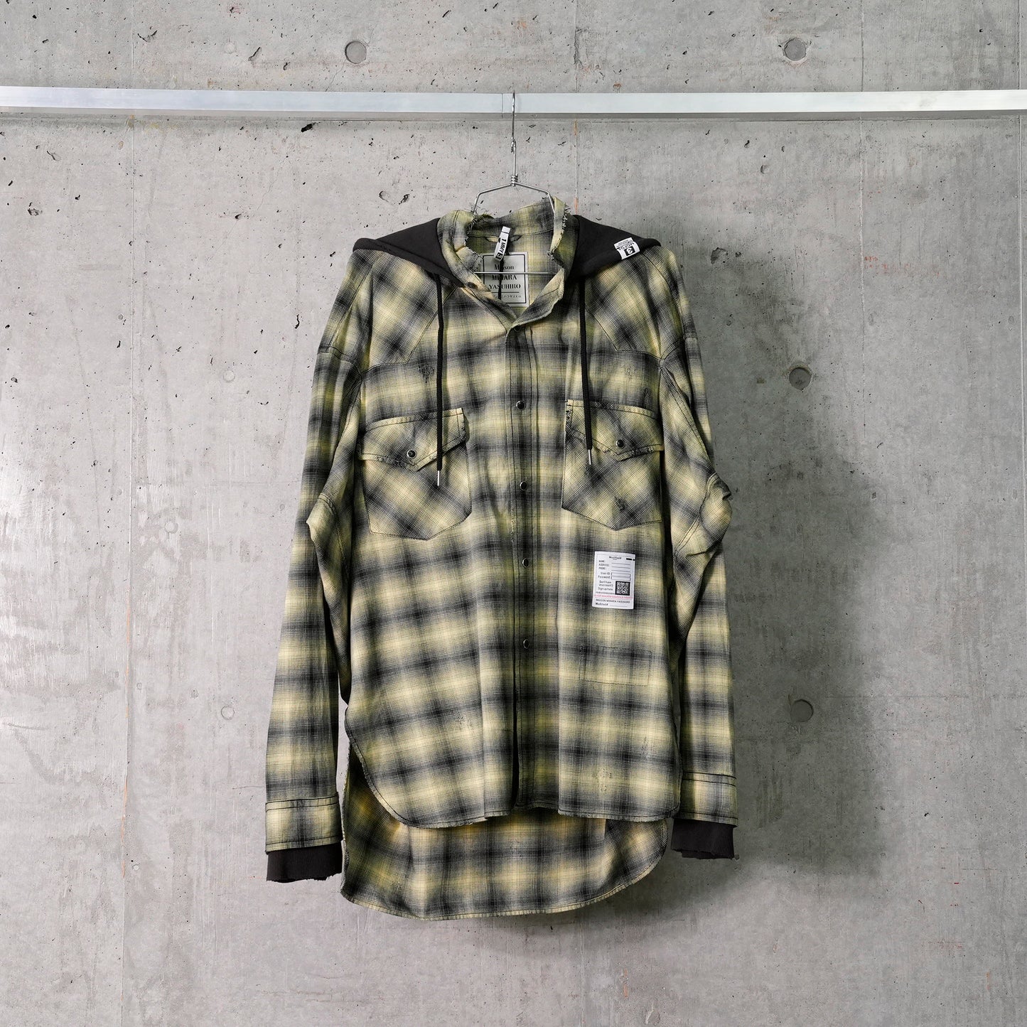 SWEAT HOODIE L/S SH / YELLOW