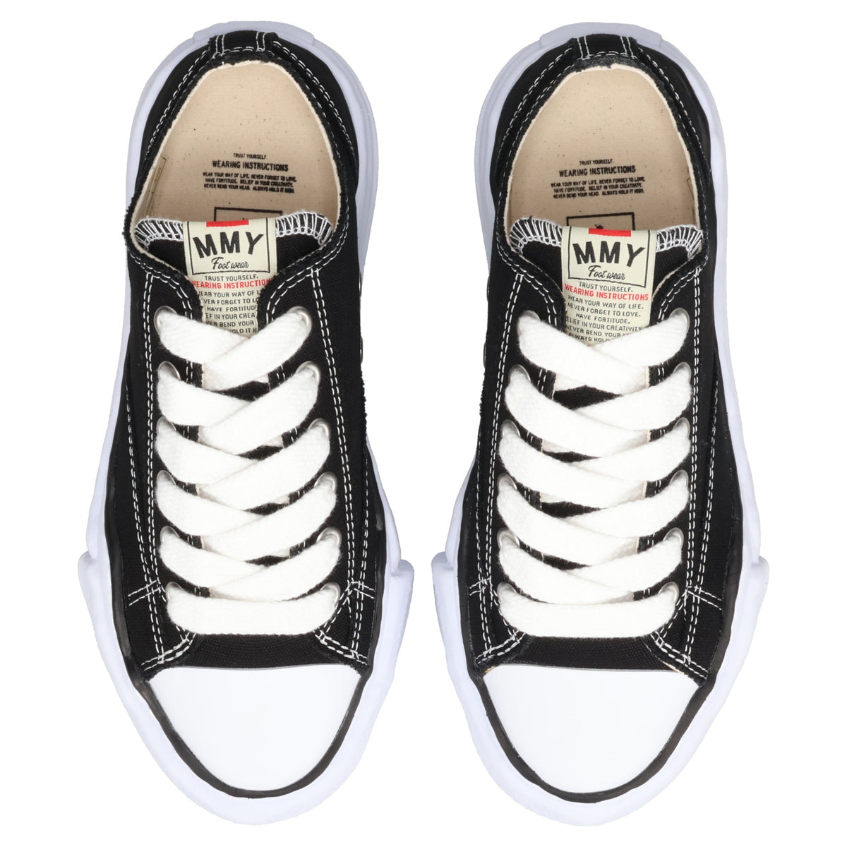 PETERSON / ORIGINAL SOLE CANVAS LOW-TOP SNEAKER / 018:BLACK