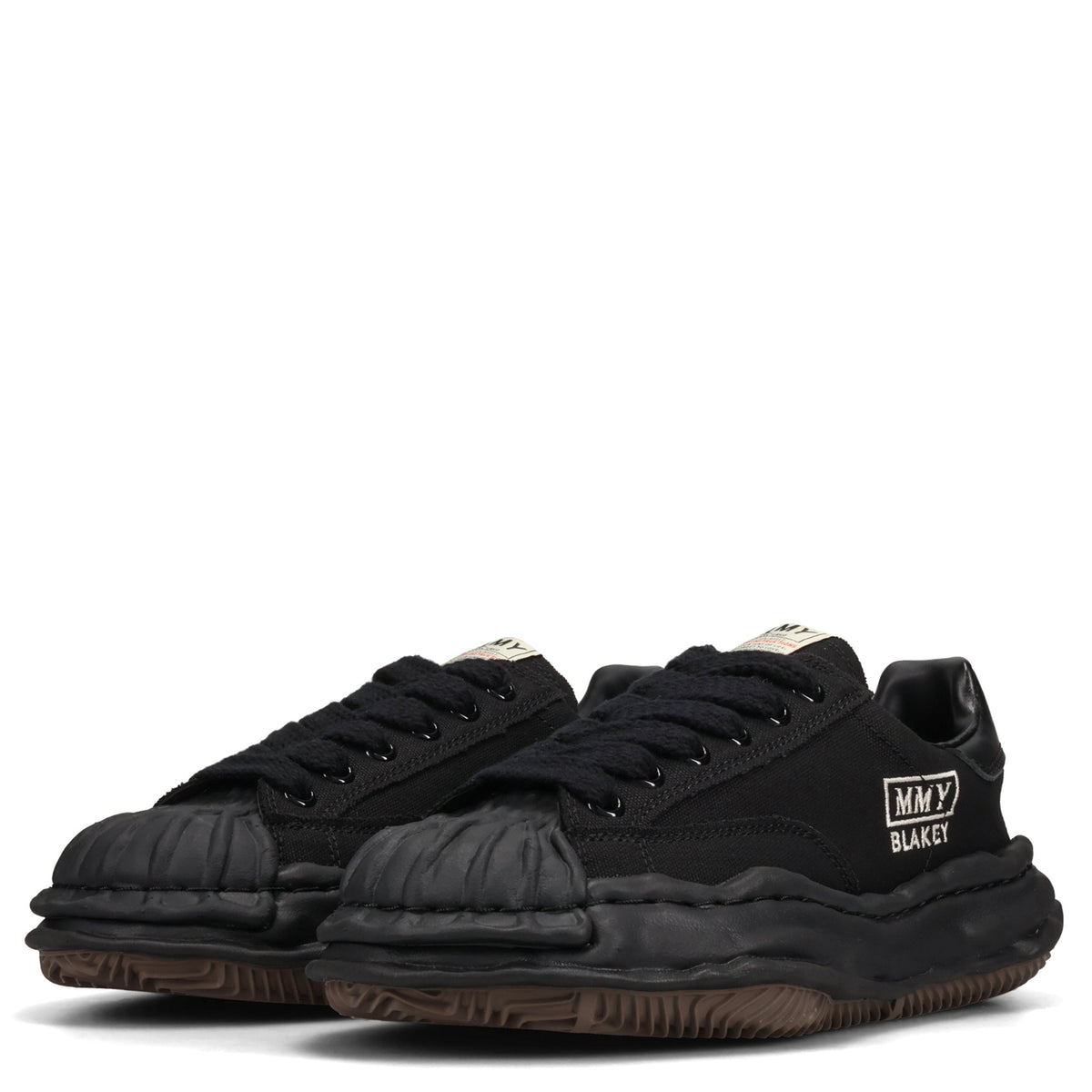 BLAKEY/ ORIGINAL SOLE CANVAS LOW-TOP SNEAKER / 129:BLK/BLK