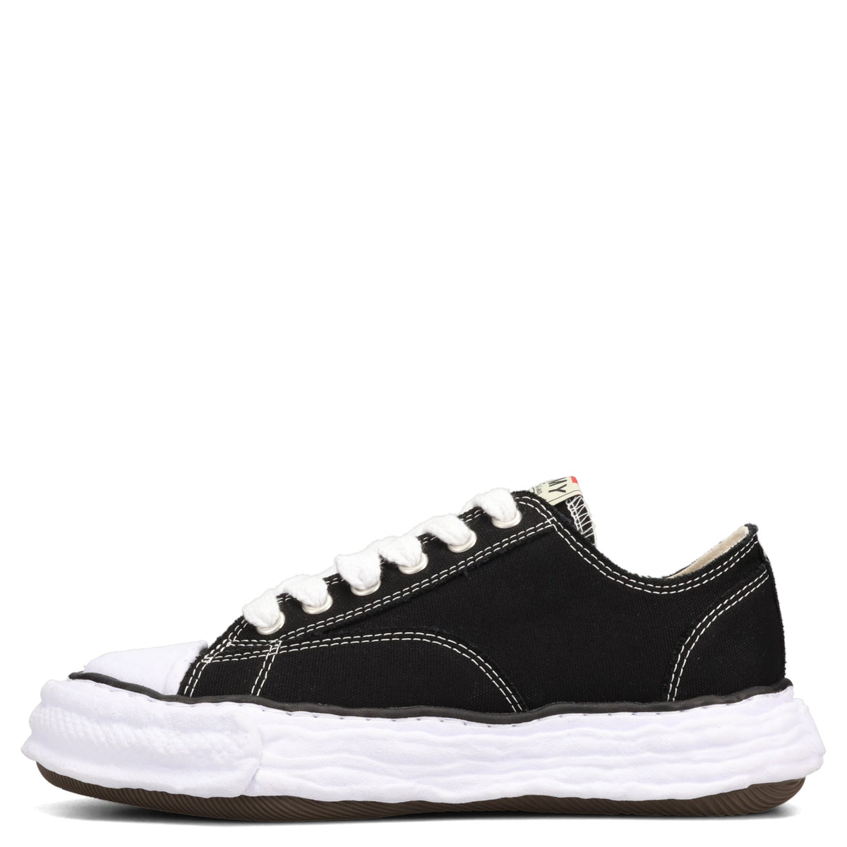 PETERSON 23 / ORIGINAL SOLE CANVAS LOW-TOP SNEAKER / 018:BLACK