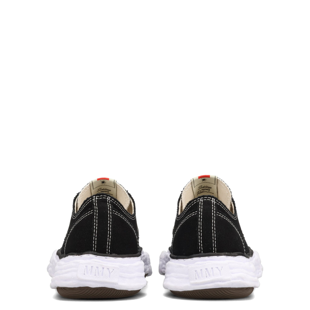 PETERSON 23 / ORIGINAL SOLE CANVAS LOW-TOP SNEAKER / 018:BLACK