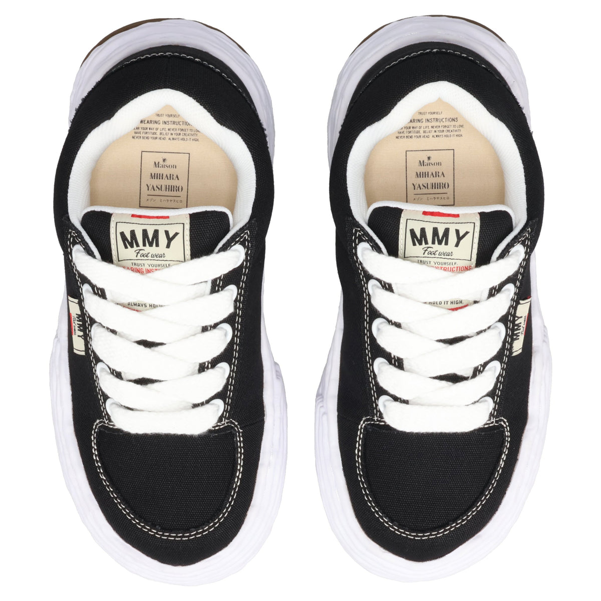 OLIVER / ORIGINAL SOLE CANVAS LOW-TOP SNEAKER / 018:BLACK
