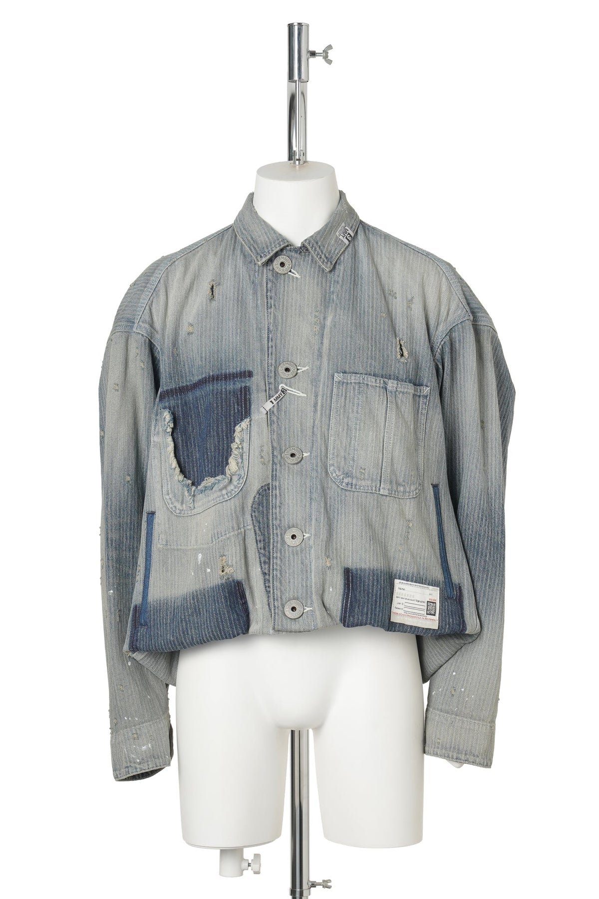 BOTTOM FOLDED CHORE JK / INDIGO