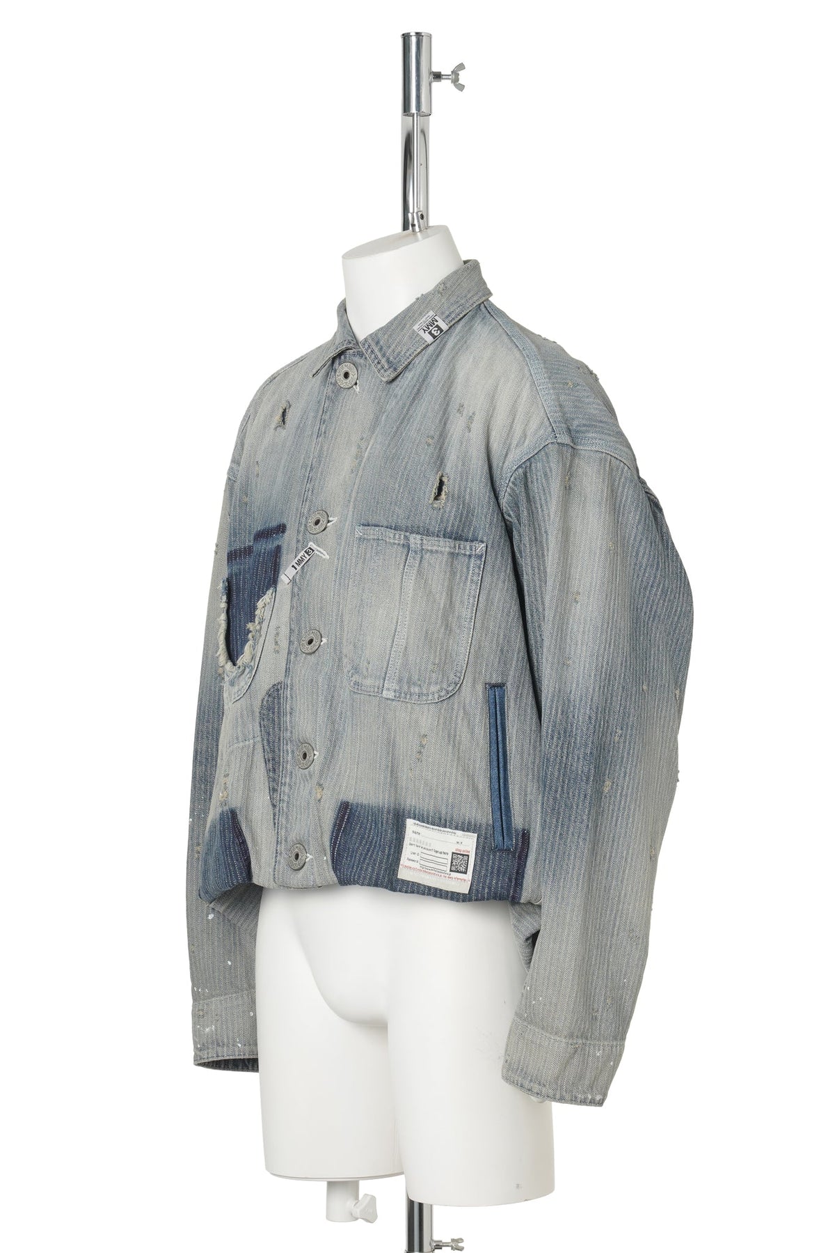 BOTTOM FOLDED CHORE JK / INDIGO