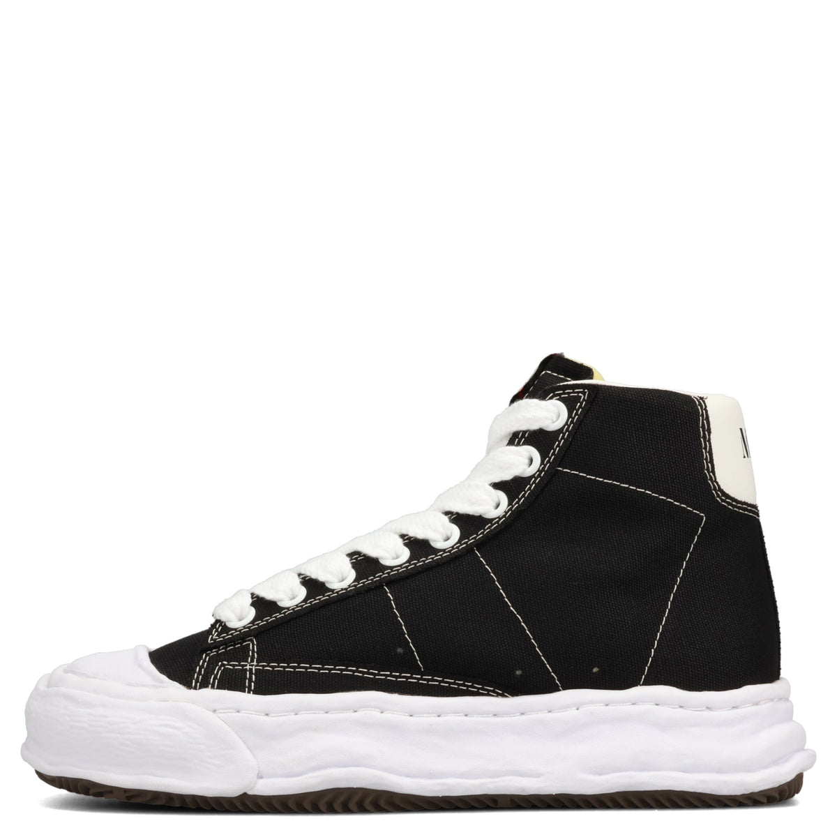 JACKSON CANVAS HIGH-TOP SNEAKERS / 018:BLACK