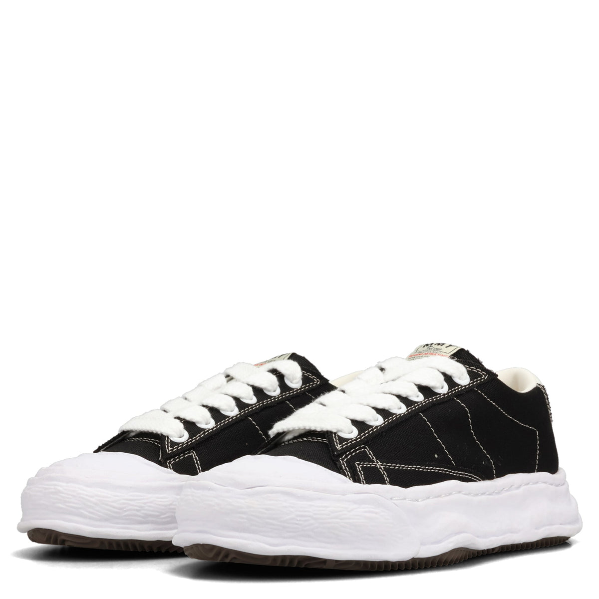 JACKSON CANVAS LOW-TOP SNEAKERS / 018:BLACK