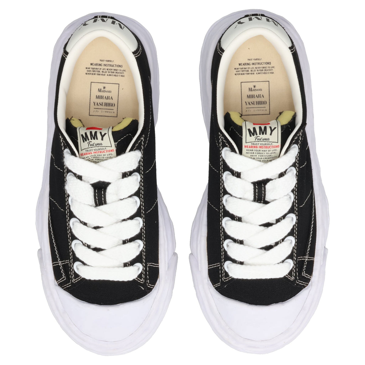 JACKSON CANVAS LOW-TOP SNEAKERS / 018:BLACK