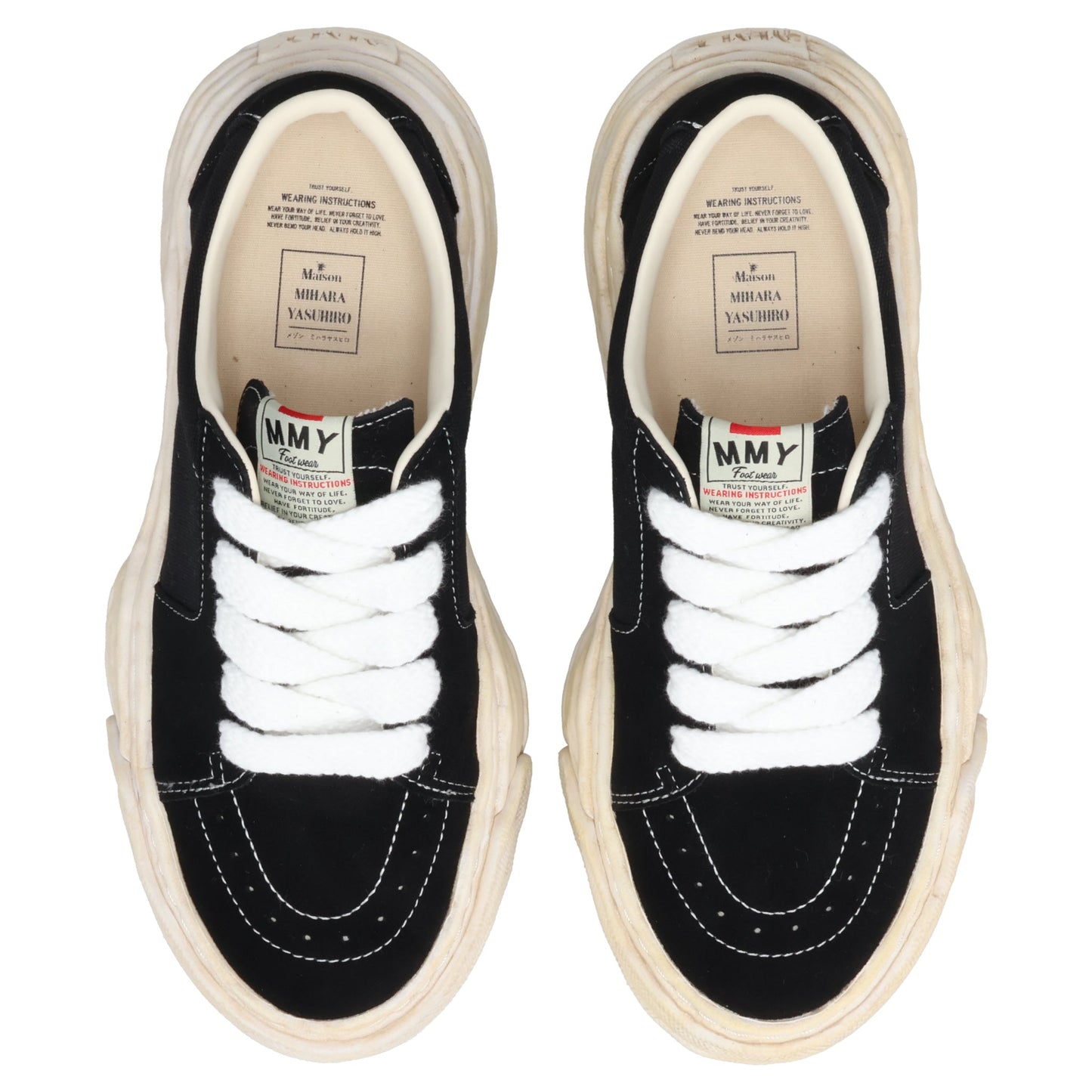 ERIC OVERDYED CANVAS LOW-TOP SNEAKERS / 018:BLACK