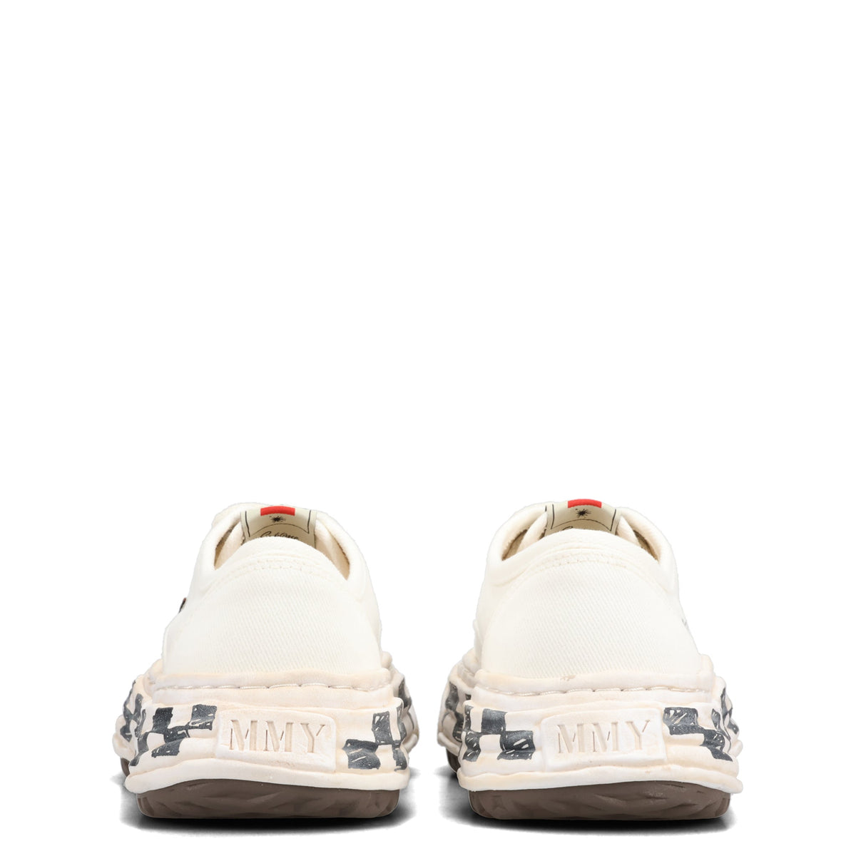 BAKER26 GRAFFITI SOLE LOW-TOP SNEAKERS / 011:WHITE