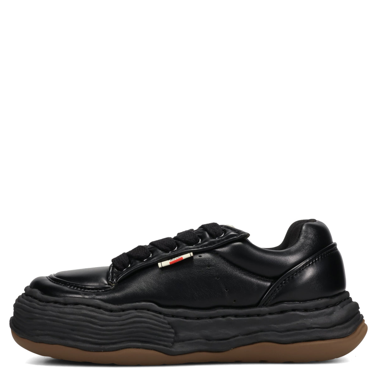 OLIVER PUFFER LOW-TOP SNEAKERS / 129:BLK/BLK