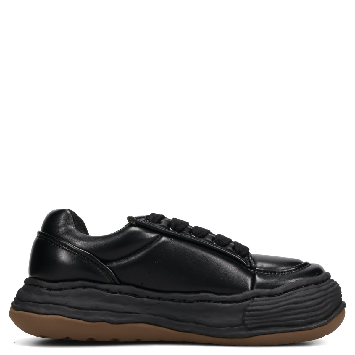 OLIVER PUFFER LOW-TOP SNEAKERS / 129:BLK/BLK