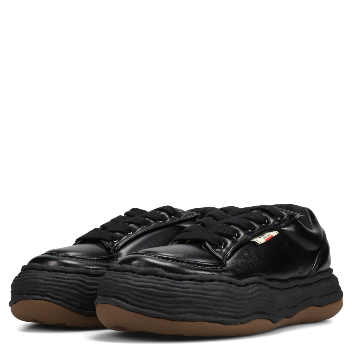 OLIVER PUFFER LOW-TOP SNEAKERS / 129:BLK/BLK