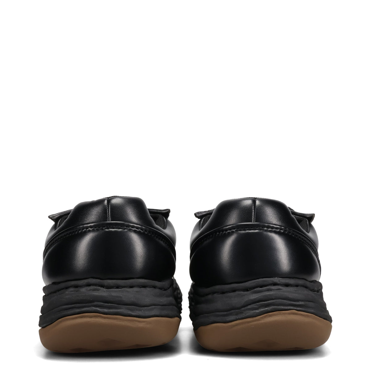 OLIVER PUFFER LOW-TOP SNEAKERS / 129:BLK/BLK
