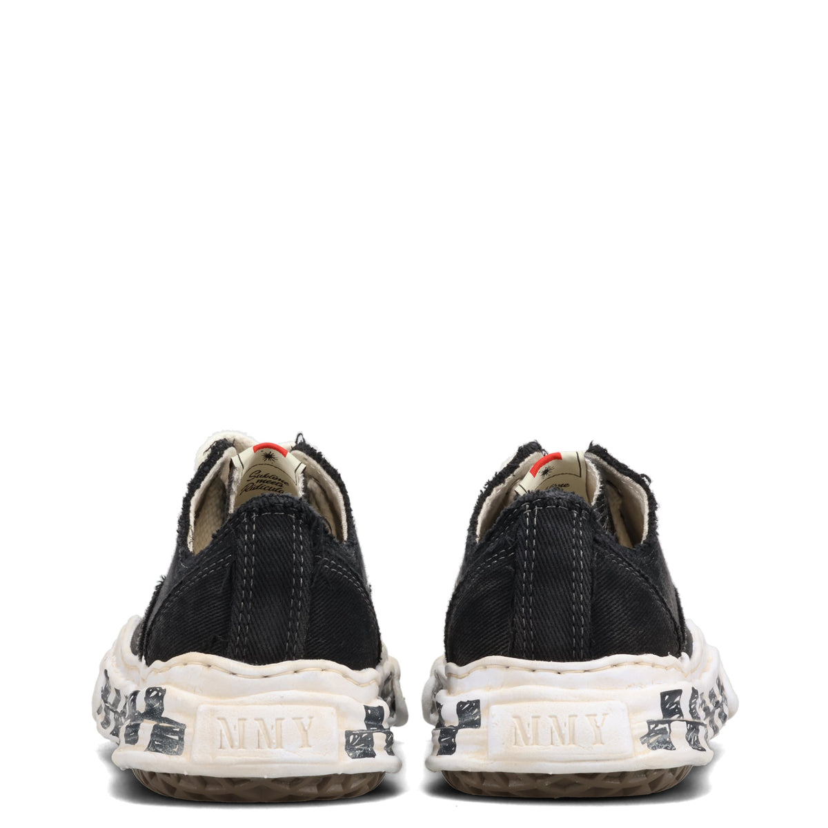 HANK GRAFFITI SOLE LOW-TOP SNEAKERS / 018:BLACK