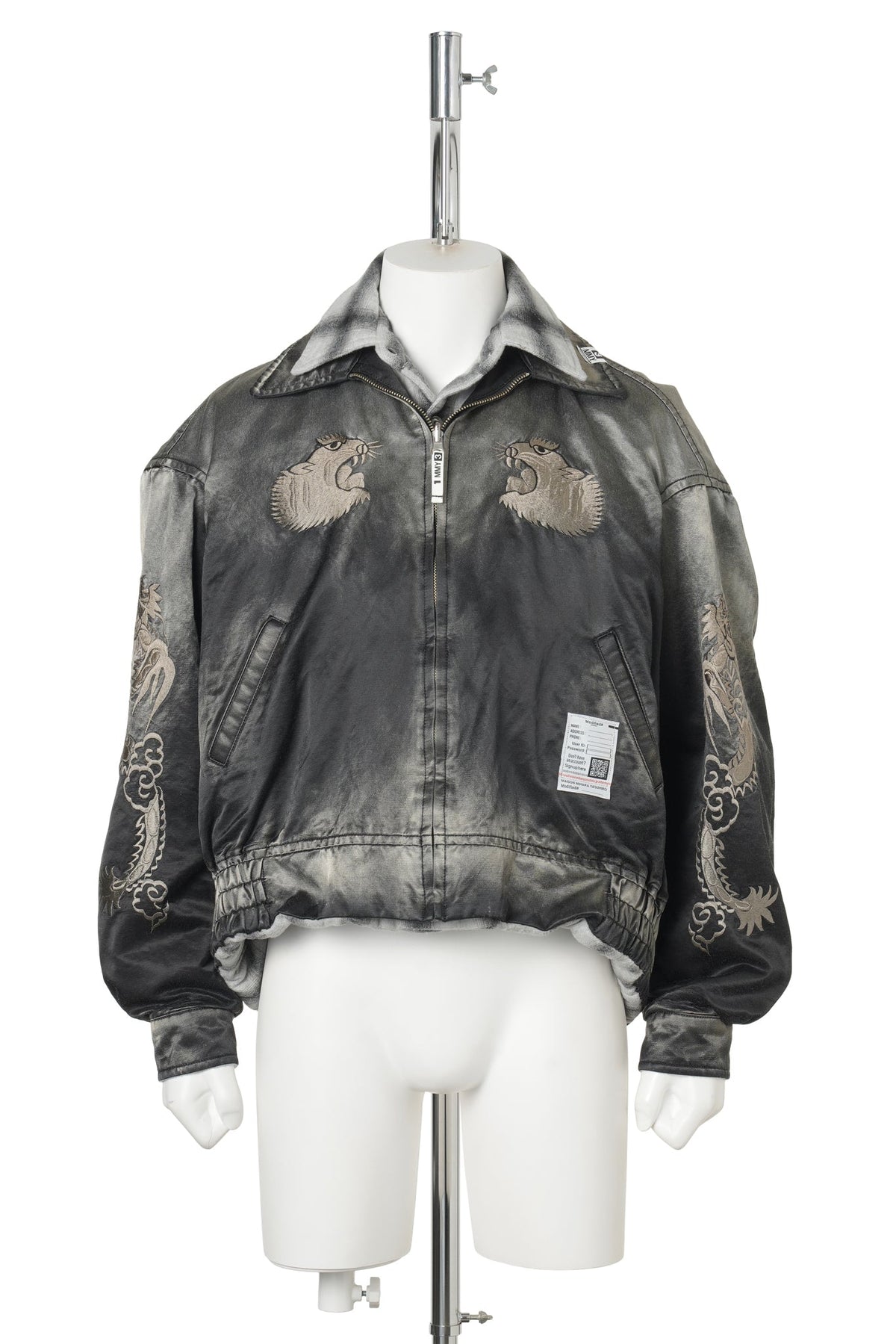 REVERSIBLE PUFFER JACKET / BLACK