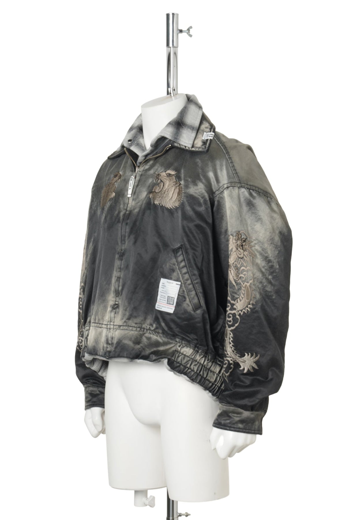 REVERSIBLE PUFFER JACKET / BLACK