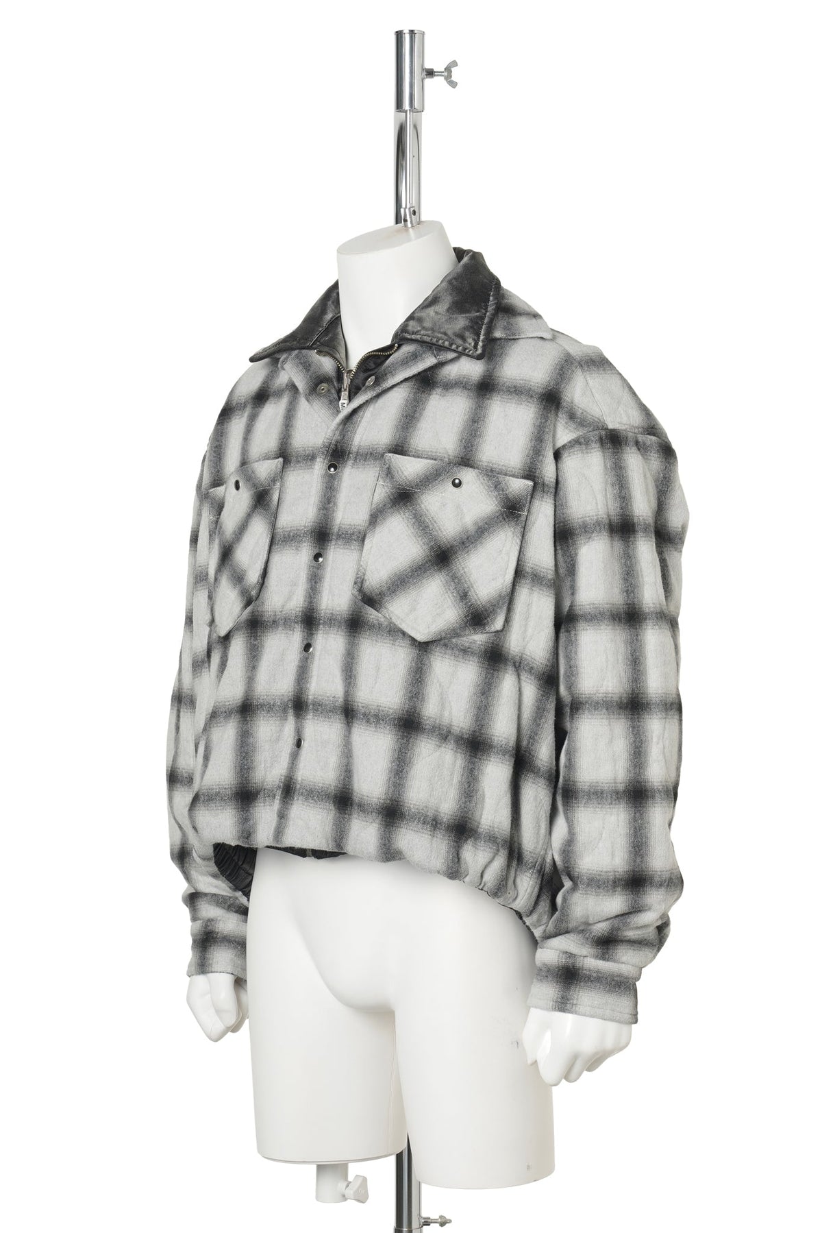 REVERSIBLE PUFFER JACKET / BLACK