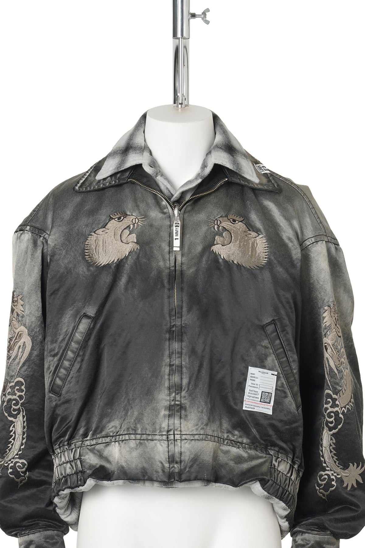 REVERSIBLE PUFFER JACKET / BLACK