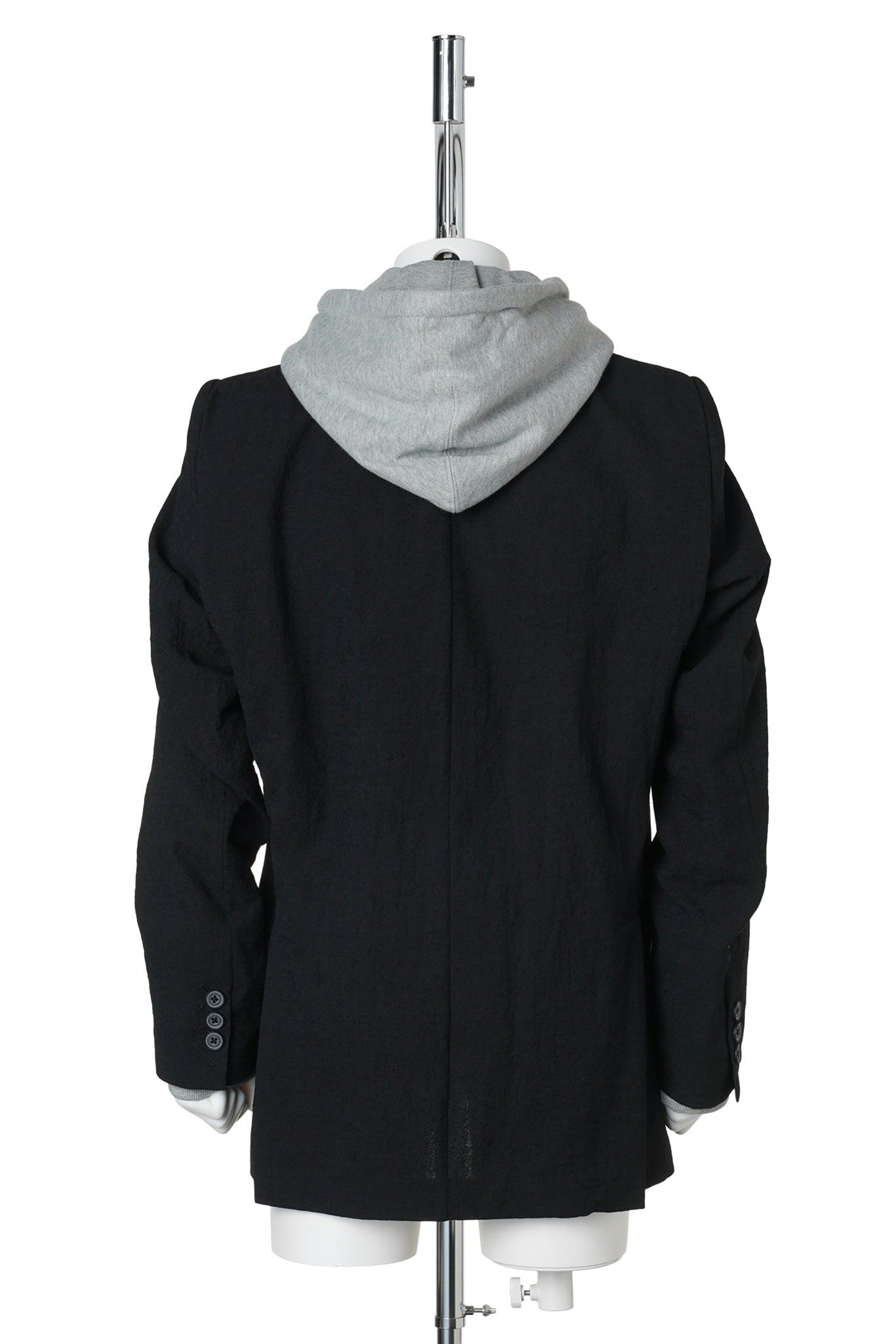 TRIPLE LAYERED BLAZER / BLACK