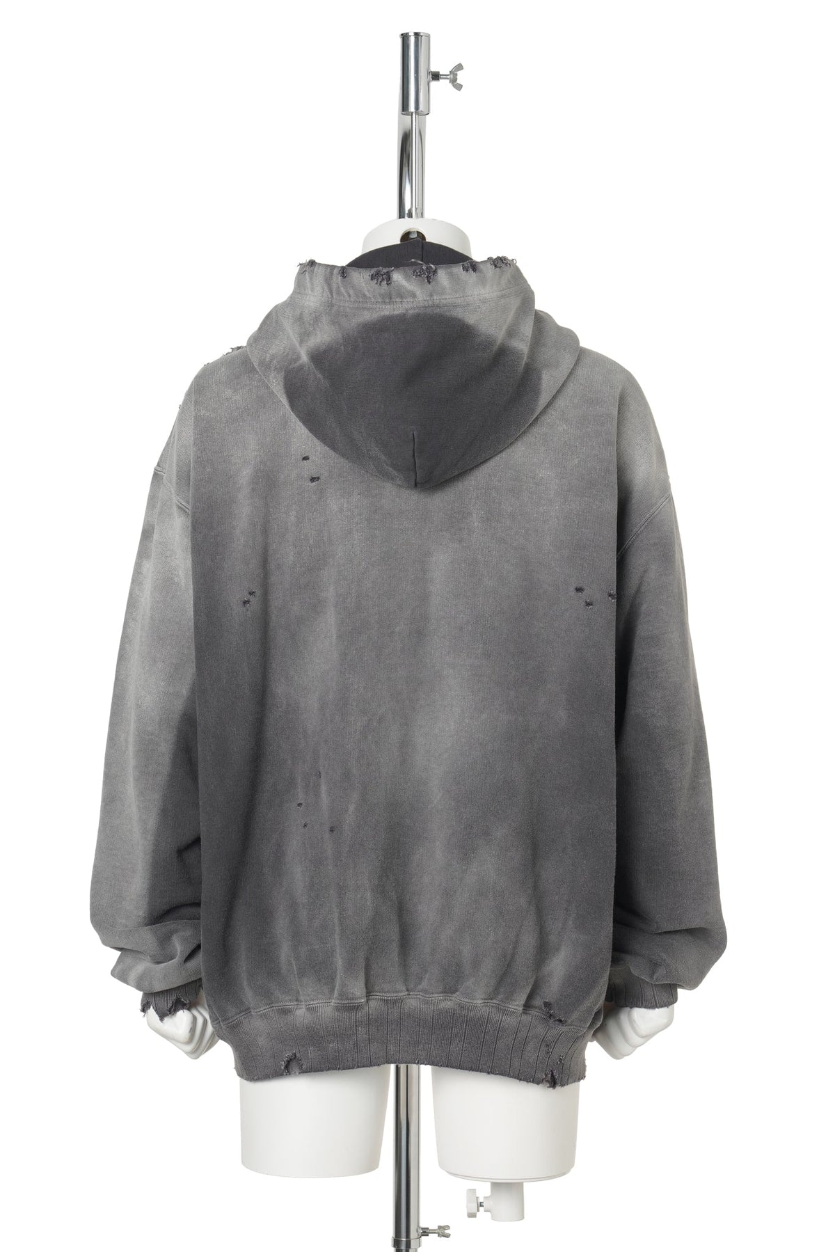 SUN FADED SWEAT PARKA / BLACK